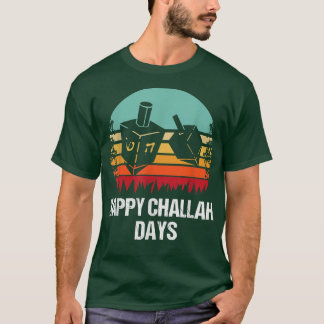Camiseta Happy Challah Days Hanukkah Jewish Chanukkah