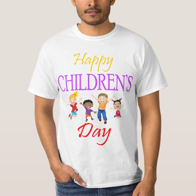 Camiseta Happy Children's Day (Frente)