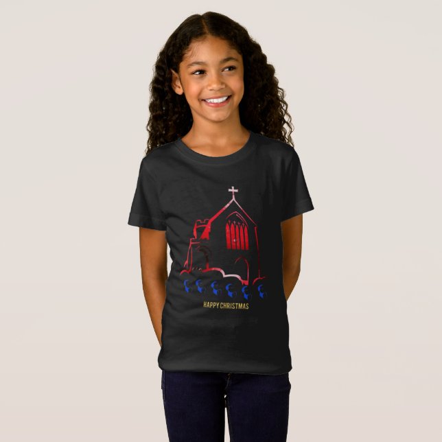 Camiseta Happy Chistmas (Frente Completa)