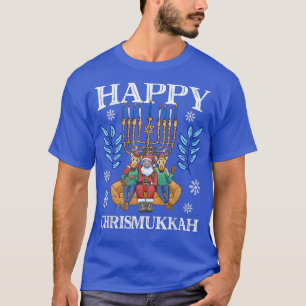 Camiseta Happy Chrismukkah Hanukkah