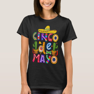 Camiseta Happy Cinco De Mayo Fiesta Squad 5 De Mayo Mexican