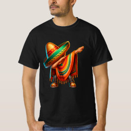 Camiseta Happy Cinco de Mayo, Partido Mexicano Dabbing Ponc
