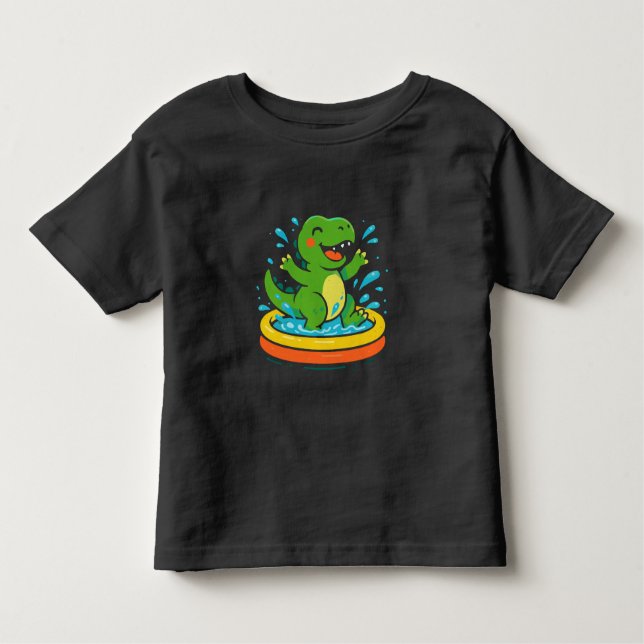 Camiseta Happy Dino Splash   (Frente)