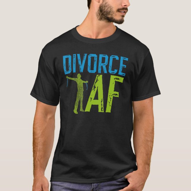 Camiseta Happy Divorce Party Divorce Af (Frente)