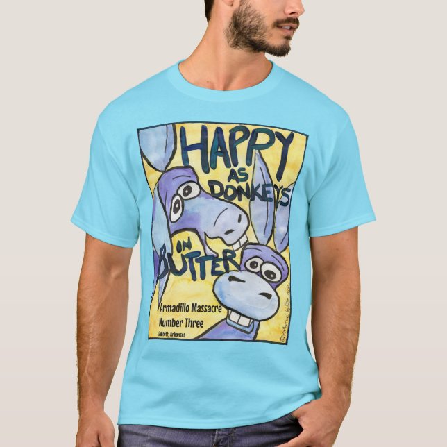Camiseta Happy Donkeys (Frente)