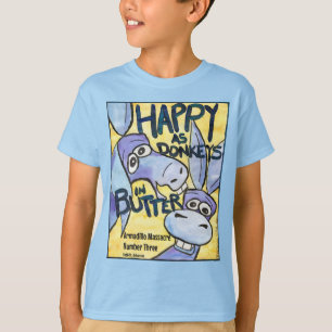 Camiseta Happy Donkeys, crianças XS