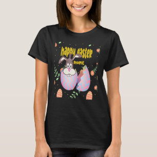 Camiseta Happy Easter Bunny Egg Hunt, Cute Rabbit Boys Girl