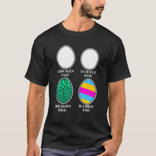 Camiseta Happy Easter Rabbit Egg Dragon Turtle Chicken Egg