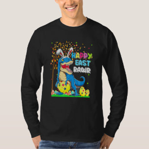 Camiseta Happy Eastrawawr T Rex Bunny Egg Funny Dinosaur Ea