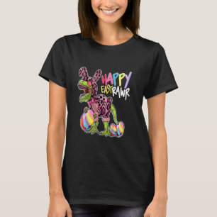 Camiseta Happy Eastrawr Rex Dinosaur Easter Bunny Egg