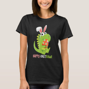 Camiseta Happy Eastrawr Rex Dinosaur Easter Bunny Egg Costu