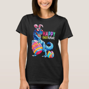 Camiseta Happy Eastrawr Rex Dinosaur Easter Bunny Egg Costu