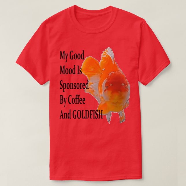 Camiseta Happy Goldfish (Frente do Design)