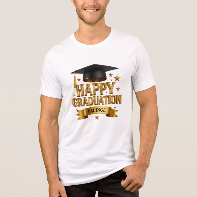 Camiseta Happy Graduation (Frente)