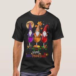 Camiseta Happy Hallothanksmas Gnomos