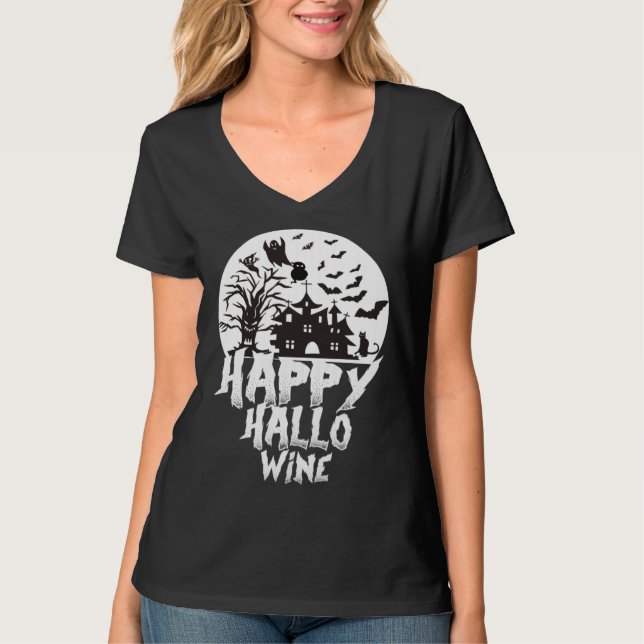 Camiseta Happy Halloween  3 (Frente)