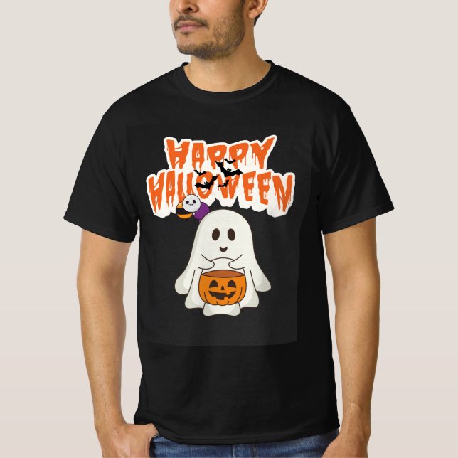 CAMISETA HAPPY HALLOWEEN HHGP (Frente)