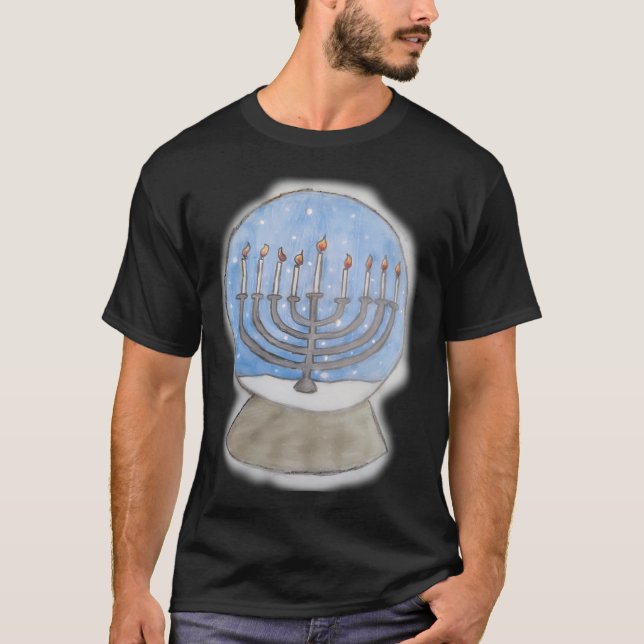 Camiseta Happy Hanukkah (Frente)