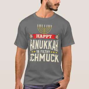 Camiseta Happy Hanukkah Ya Suthy Schmuck Engraçado Judeu Ho