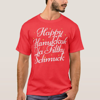 Camiseta Happy Hanukkah Ya Suthy Schmuck Engraçado Judeu Ho
