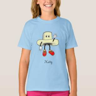 Camiseta Happy Hat Cartoon