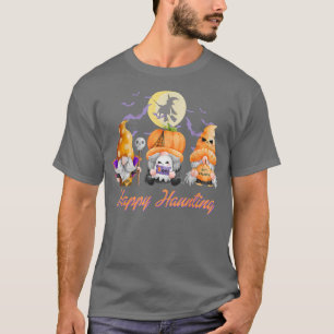 Camiseta Happy Haunting Spooky Gnomes costume funny Hallowe