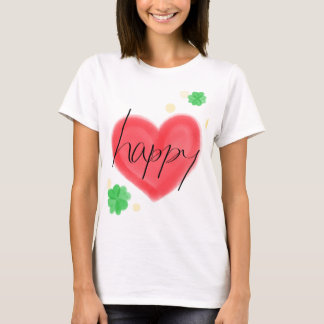 Camiseta happy heart Japanese Traditional Vintage