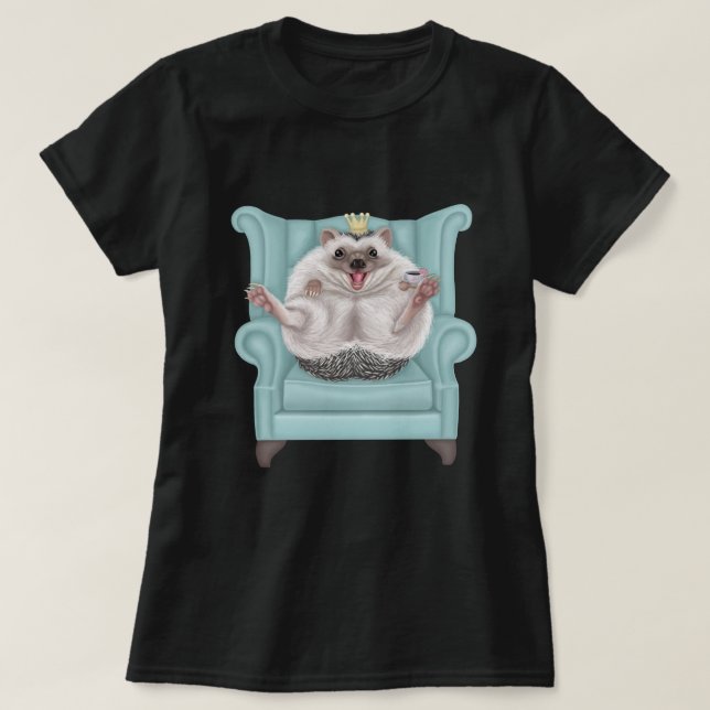 Camiseta Happy Hedgehog (Frente do Design)