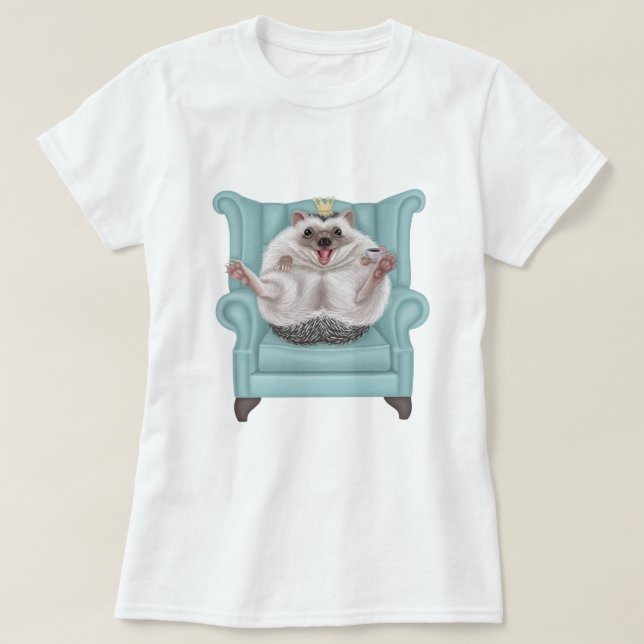 Camiseta Happy Hedgehog (Frente do Design)