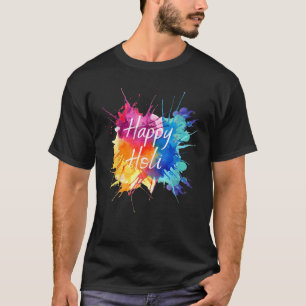 Camiseta Happy Holi 2022 Indian Celebration Colors India Hi