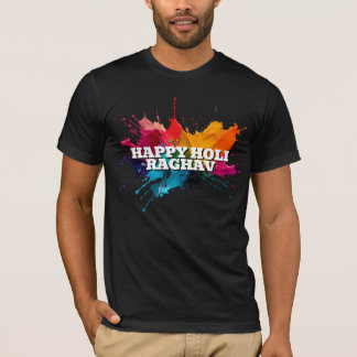 Camiseta Happy Holi Colorous Splash | Celebração da Índia