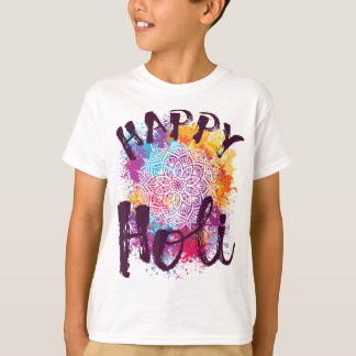 Camiseta Happy Holi Colors India Hindu Primavera