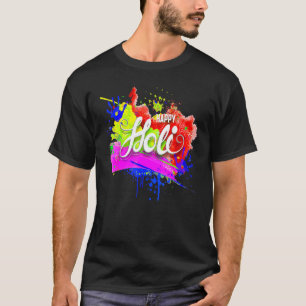Camiseta Happy Holi Festival 2022 India Colors Hindu Primav