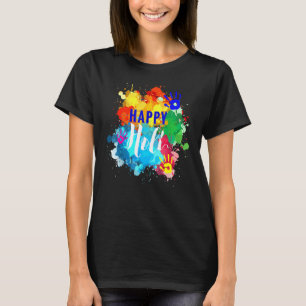 Camiseta Happy Holi Festival India Colors Primavera
