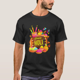 Camiseta Happy Holi Festival Powder 2022 India Colors Hindu