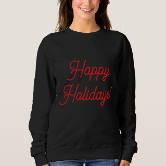 Camiseta Happy Holidays in Red:
