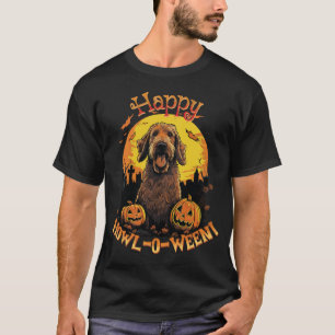Camiseta Happy Howl-o-Ween Airedale Terrier Edition