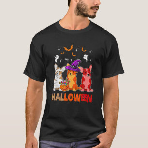 Camiseta Happy Howl O Ween Halloween Cute Corgi Witmy