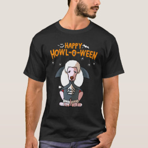 Camiseta Happy Howl O Weodle Vampire Dog Halloween