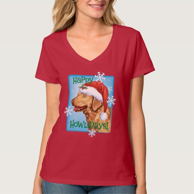Camiseta Happy Howliday Chessie (Frente)