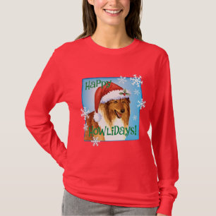 Camiseta Happy Howliday Collie