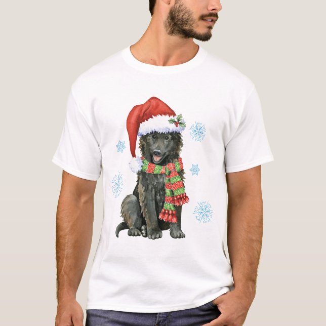 Camiseta Happy Howlidays Belga (Frente)