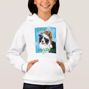 Camiseta Happy Howlidays Border Collie