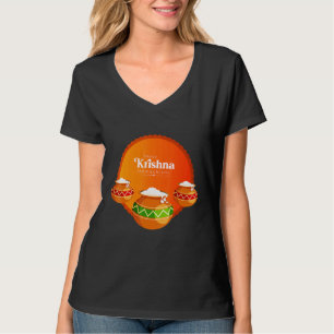 Camiseta Happy Krishna Janmashtami