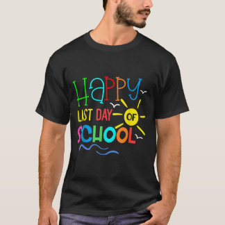 Camiseta Happy Last Day Of School Hello Summer Design