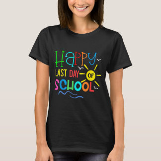 Camiseta Happy Last Day Of School Hello Summer Design