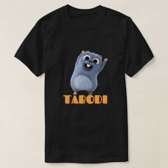 Camiseta Happy Lemmings Tabodi e Grizzy (Frente do Design)