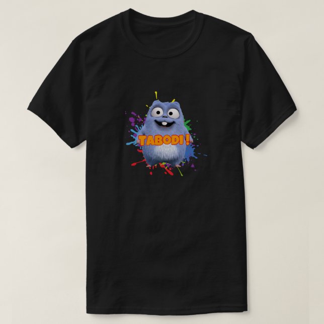 Camiseta Happy Lemmings Tabodi e Grizzy (Frente do Design)