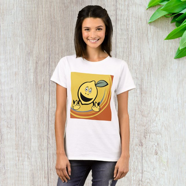 Camiseta Happy Lemon Face (Criador carregado)