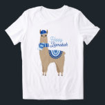 Camiseta Happy Llamakah Funny Hanukkah<br><div class="desc">Festivo personalizado design Hanukkah.</div>